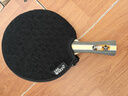 红双喜三星乒乓球拍 横拍H3002单拍附拍套乒乓球 实拍图