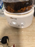 小熊（Bear）全玻璃壶体养生壶恒温壶 办公室多功能煮茶壶花茶壶 0金属养生杯 24h预约24h保温 1L YSH-P10Q7 实拍图