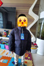 迷你巴拉冬新款男女童轻暖羽绒服宝宝户外保暖亲子羽绒服外套 黑色90001 【亲子款】 130 【充绒量88.1g】 实拍图