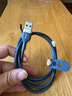 贝尔金（BELKIN） USB-IF认证Type-C轻柔编织快充线适用于苹果iPhone 15 Pro Max车载CarPlay充电数据线 A转Lightning 1米 蓝色 实拍图