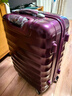 美旅新秀丽旗下行李箱时尚轻盈拉杆箱密码箱大学生男女出差箱子\NC2 紫色【全球3年质保】 20英寸 |箱重2.8kg|无侧提手 实拍图