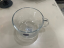 乐美雅（Luminarc）早餐杯子牛奶杯玻璃水杯咖啡微波炉可用耐高温高颜值把杯500ml*2 实拍图