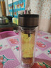 【⭐京东物流配送】高硼硅双层玻璃杯大容量泡茶杯水杯子茶水分离 【双层加厚】茶杯 350ml 1只 实拍图