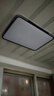 仕匠客厅大灯现代简约大气新款超薄led吸顶灯家用大厅灯具中山卧室灯 60*40cm-白光-48瓦（黑框） 实拍图