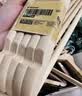 宜家（IKEA）BUMERANG布梅朗实木衣架家用防刮挂衣物架子实用收纳衣撑学生宿舍 白色衣架 实拍图
