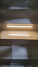 人体感应灯长条灯现代简约磁吸LED长条感应灯充电式衣橱柜小夜灯 暖光50厘米【常亮+感应】 充电磁吸感应灯【2个装】 实拍图