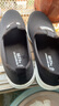 回力（Warrior）官方妈妈鞋夏季女鞋一脚蹬老人鞋软底健步鞋运动休闲鞋子 黑白37 实拍图
