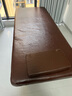 萌海豚 按摩床美容床美容院专用中医推拿床家用理疗床带洞纹绣美体采耳 铁架8cm腿【棕色皮革】长190宽80 实拍图
