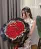 来一客情人节鲜花速递99朵红玫瑰花束生日礼物表白求婚全国同城配送 99朵红玫瑰女神款 实拍图