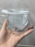 富光花茶杯透明茶杯内胆茶水分离杯办公室玻璃杯子水杯350ml 实拍图