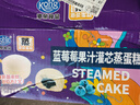 港荣蒸蛋糕蓝莓夹心480g早餐面包零食纯蛋糕中西式糕点心甜品礼品物盒 实拍图