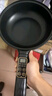 牧利派电炒锅炒菜电煮锅电火锅多功能家用电热锅多用途锅不粘锅一锅多用蒸煮煎炒一体锅小家电料理锅插电 雅黑色-电炒锅不粘锅 带木铲【配加长电线】 特厚款3.5升 机械款-无蒸笼 1-3人 实拍图