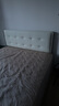 南极人床垫子1.5x2米卧室薄款防滑床褥子垫被铺底学生宿舍单人保护垫子 格林-星灰【A类母婴级】 180x200cm床垫【抗菌防螨】 实拍图