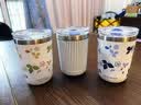 Wedgwood不锈钢保温杯高颜值咖啡杯便携水杯陶瓷涂层茶杯保冷保热随行杯 喜上梅梢吸管杯592ml 实拍图