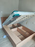 林氏家居储物双人床1.5米1.8米主卧室北欧原木风高箱林氏木业林沐系列UB1A 床侧双抽|储物床 1.5x2.0米 单床 实拍图