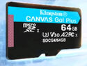 金士顿（Kingston）64GB TF（MicroSD）存储卡 内存卡U3 V30 A2 4K 适配大疆Pocket 3/Action 5/无人机/运动相机/监控 实拍图
