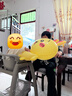 爱婴树婴儿宝宝餐椅肯德基同款儿童多功能座椅高度可调成长吃饭餐桌椅厚 黄色+双餐盘+置物兜 【加厚款】新一代多功能儿童餐椅 实拍图