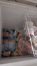 澳柯玛（AUCMA）100升家用减霜小冰柜母乳小型冷柜冷藏柜冷冻柜卧式顶开门冰箱一级能效 BC/BD-100H 国家补贴20% 实拍图