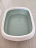 疯狂的主人开放式猫砂盆式幼猫防外溅防漏猫沙盆猫厕所猫屎盆中小号猫咪用品 实拍图