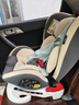 贝蒂乐儿童安全座椅汽车用婴儿宝宝安全椅新生儿车载座椅可坐躺 灰（坐躺调节+安全带双向安装） 实拍图
