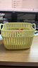 首饰盒仿藤编桌面饰品杂物收纳厨房储物筐零食收纳浴室洗澡收纳框 2个装 实拍图