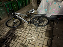 金武端自行车成人山地车公路赛车单车骑行变速超轻越野中学生初中青少年 顶配版-辐条轮-炫彩蓝 26寸21速 实拍图