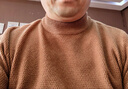 杉杉羊毛衫100%绵羊毛男重磅加厚秋冬保暖柔软贴身不扎抗起球毛衣 实拍图