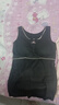 【带胸垫】德绒保暖内衣女保暖背心绒加厚无痕内穿打底带胸垫 【黑色】单件 德绒保暖 2XL (120-140斤) 实拍图