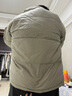 网易严选25新品90鸭绒超蓬羽绒服休闲面包服石墨烯保暖轻量抗菌防泼水 25秋冬立领-筠雾绿 S 实拍图