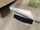 uabc加厚食物保鲜盒食品级冰箱收纳盒厨房蔬菜水果鸡蛋储物盒带盖 5600ml【食品级材质丨严实密封】 黑色【实际容量只多不少】 实拍图
