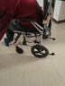 英洛华电动轮椅智能全自动残疾人轮椅车折叠轻便老人老年人助力车 超轻款 12AH锂电+续航20公里 实拍图