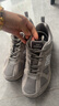 NEW BALANCE老爹鞋男鞋女鞋情侣灰色网面透气休闲运动鞋878系列CM878MC1 40.5 实拍图