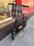 永久电动滑板车便携两轮代步车电瓶车迷你小型代驾折叠电动车锂电池 36V黑/35-45KM/7重减震数 实拍图