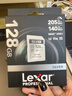 雷克沙（Lexar）128GB SD存储卡 U3 V30 佳能索尼富士尼康相机高速SD卡 读205MB/s 写140MB/s 4K超清录制 SD银卡 实拍图