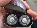 SOULUX＆森响小飞碟【全网热销200w+丨电动剃须刀】华强北便携旅行旋转式男刮胡刀双头强力干净梯胡须刨 【海军蓝】极速剃须丨深层剃净丨送收纳包 热销百万丨干湿两剃丨不留黑点丨超长续航 实拍图