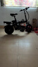 凤凰（Phoenix）折叠电动自行车新国标代驾电动车超长续航电瓶车成人便捷锂电池代步电单车 豪华版-汽车电芯20A-纯电续航60km 实拍图
