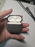 优思顿airpods pro3保护套c口airpods4保护套耳机套挂绳苹果硅胶防摔盒轻奢无线保护套蓝牙 Airpods4代【高级灰】 实拍图