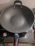 炊大皇炒锅不粘锅少油烟平底锅多用煎炒锅电磁炉通用健康CKN4634BF 实拍图