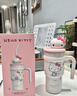 艾可思三丽鸥公仔冰霸保温杯700ml 吸管杯水杯学饮杯牛奶杯hellokitty女 凯蒂猫 700ml 实拍图