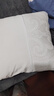 富安娜 高档提花蚕丝丝绵枕芯 抑菌成人护颈枕头  一个装 70*45cm 实拍图