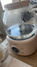 九阳（Joyoung）全玻璃养生壶恒温壶 1L办公室多功能煮茶壶花茶壶 0胶水烧水壶24h预约24h保温K10D-WY102 实拍图