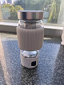 飞利浦（PHILIPS）养生壶电炖杯电热杯高硼硅玻璃烧水杯子便携迷你办公室煮茶送礼品 0.4L 【玻璃养生杯】奶油杏 实拍图