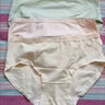 浪莎内裤女纯棉抑菌底裆A类婴儿棉7A级抗菌中腰女士三角裤底裤3条装 实拍图