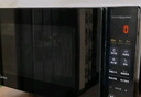 美的（Midea）家用变频微波炉平板式易清洁 800W微波速热 一键智能菜单 钻石背板 微晶面板加热20L（PM20M2） 实拍图