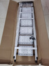 L&S 梯子家用人字梯子折叠梯加粗多功能单侧登高楼梯扶梯爬梯TZ08 白色六步梯【加粗加厚款】 实拍图