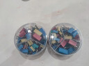 得力(deli)63只多规格票夹套装 长尾夹/燕尾夹(32mm10只 25mm18只 19mm35只) /筒办公用品8529 实拍图
