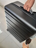 90分行李箱28英寸大容量托运密码旅行箱PC拉杆箱暗夜黑【京东联名款】 实拍图