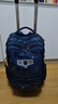 迪士尼（Disney）儿童拉杆书包小学生双肩包3-6年级三轮可爬楼梯SM11943藏青  实拍图