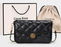 CinvaiKrose官方店小c&k包包女包2026新款斜挎包链条包三八妇女节38女神礼物 黑色【送女友老婆女生礼物走心实用】 小众轻奢高级感品牌时尚小方包 实拍图