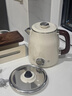 美的（Midea）艺术家电热水壶  烧水壶自动断电保温一体  1.6L大容量电热水壶 316L不锈钢恒温壶 精准控温 63-Q 实拍图